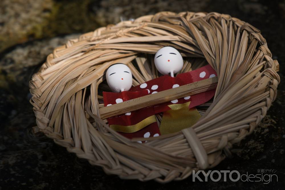 下鴨神社の流し雛