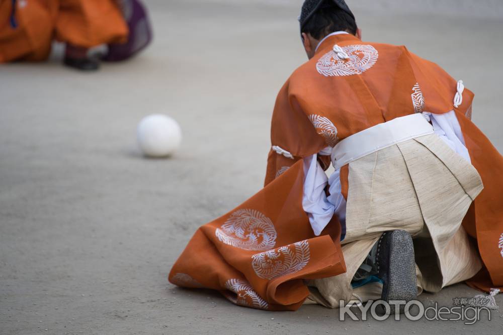 下鴨神社の蹴鞠はじめ