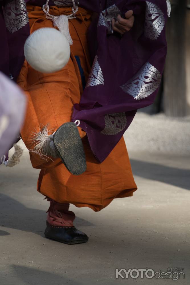 下鴨神社の蹴鞠はじめ5