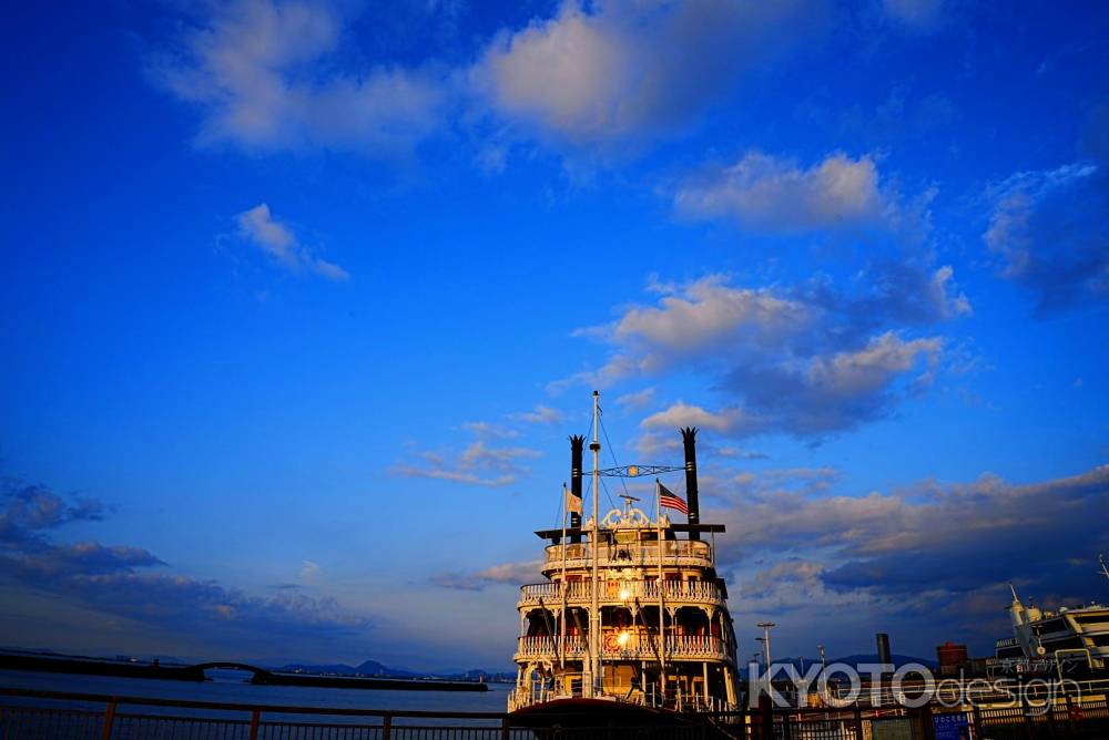 夕景のミシガン