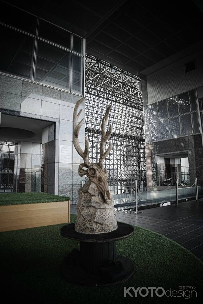 京都駅のモニュメント