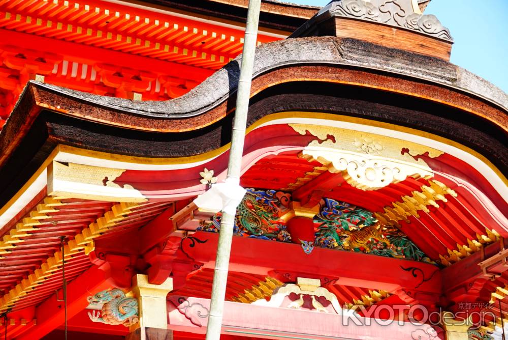 石清水八幡宮の龍