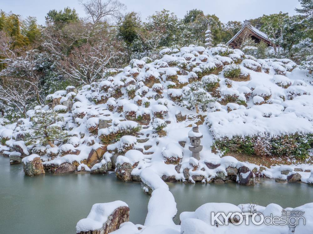 雪の名勝庭園④