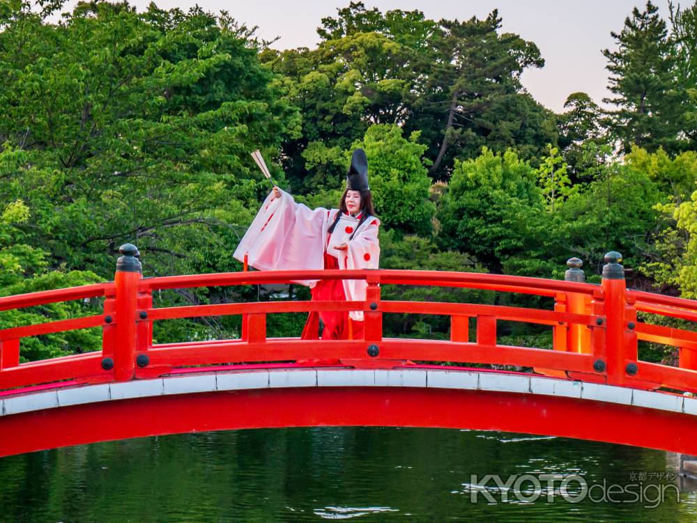 神泉苑祭　静御前の舞奉納➁