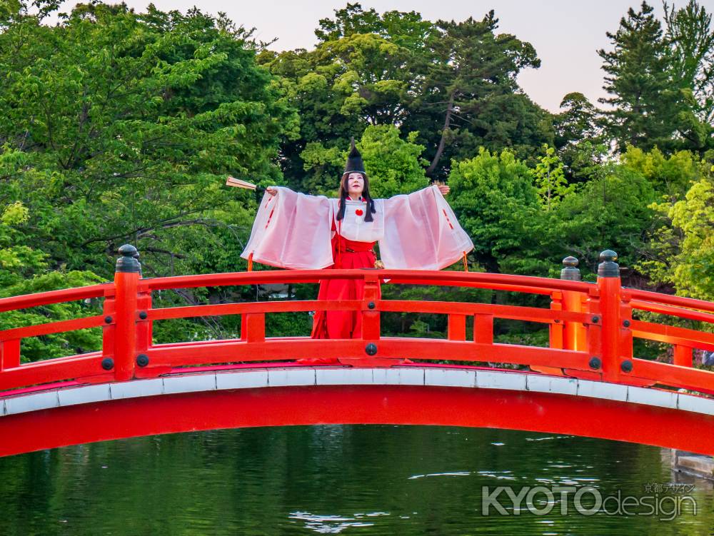 神泉苑祭　静御前の舞奉納①