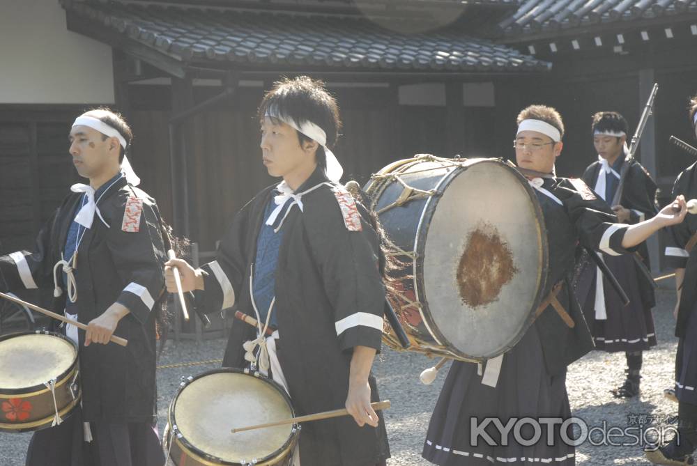 時代祭の鼓笛隊