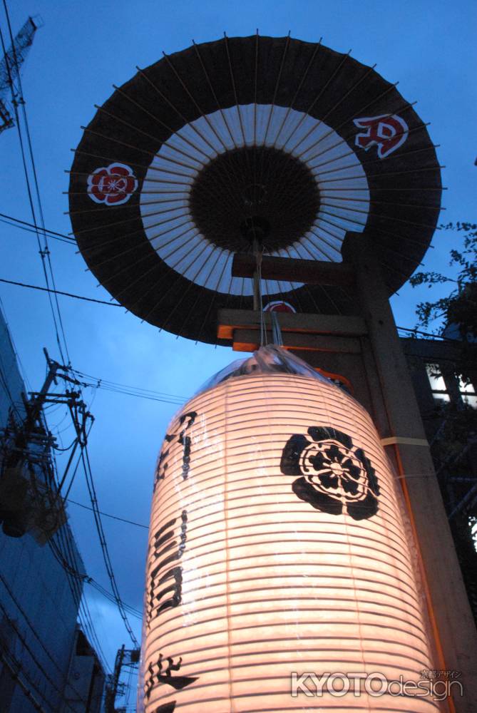 祇園祭の提灯