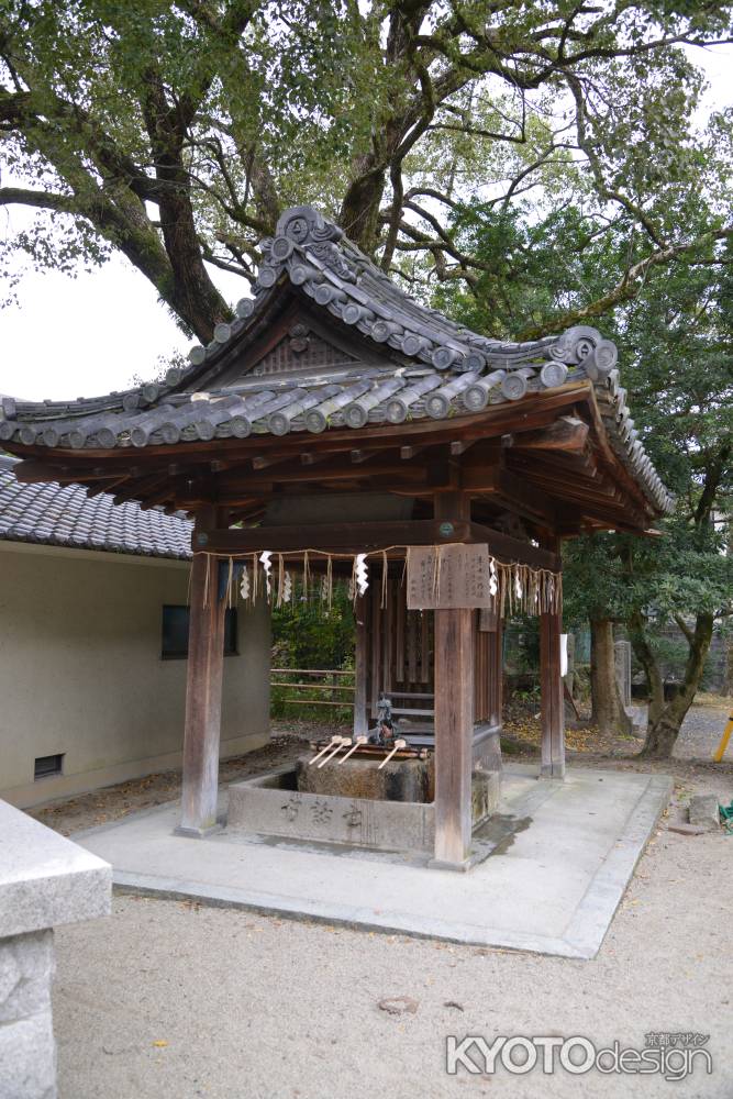 藤森神社 手水舎1