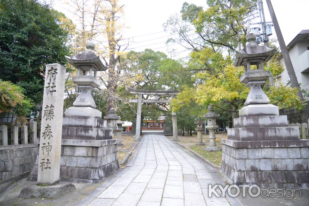 藤森神社 参道