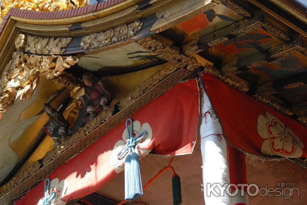 長刀鉾天井の装飾品