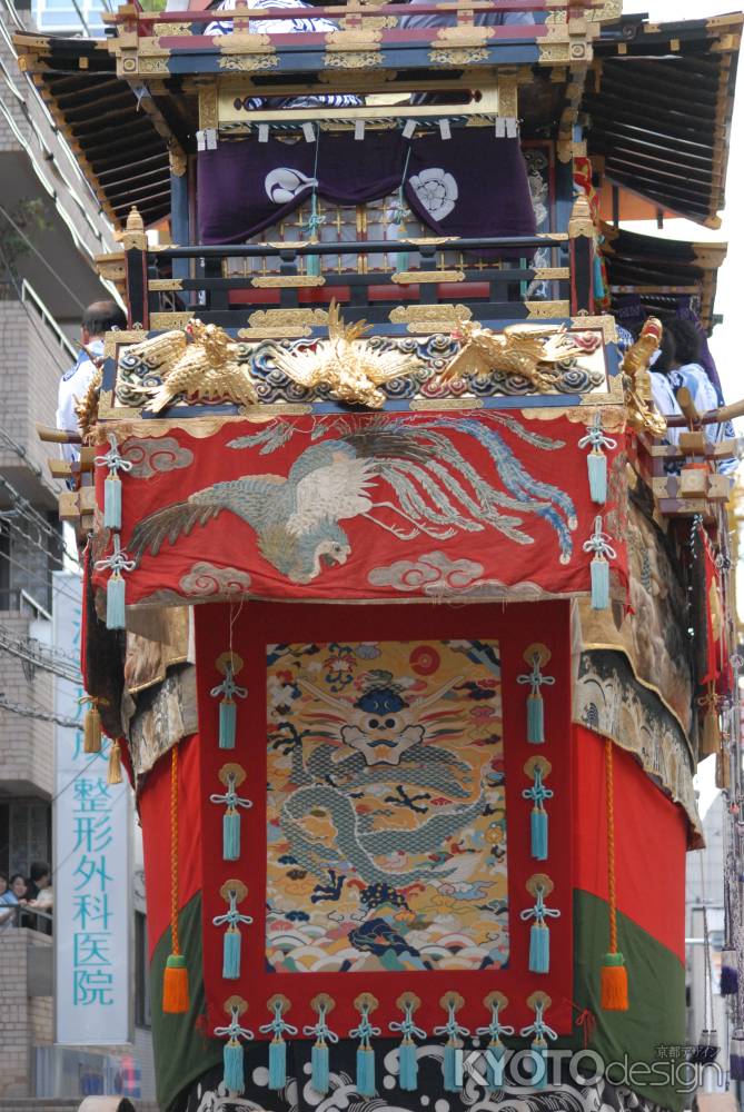 船鉾の後の装飾品