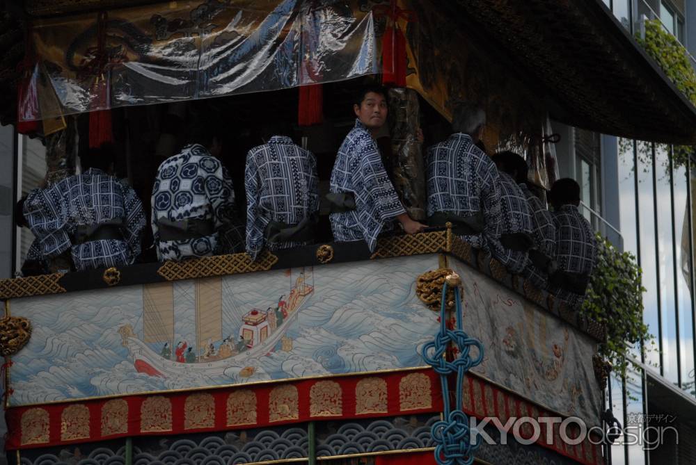 放下鉾のはやし方