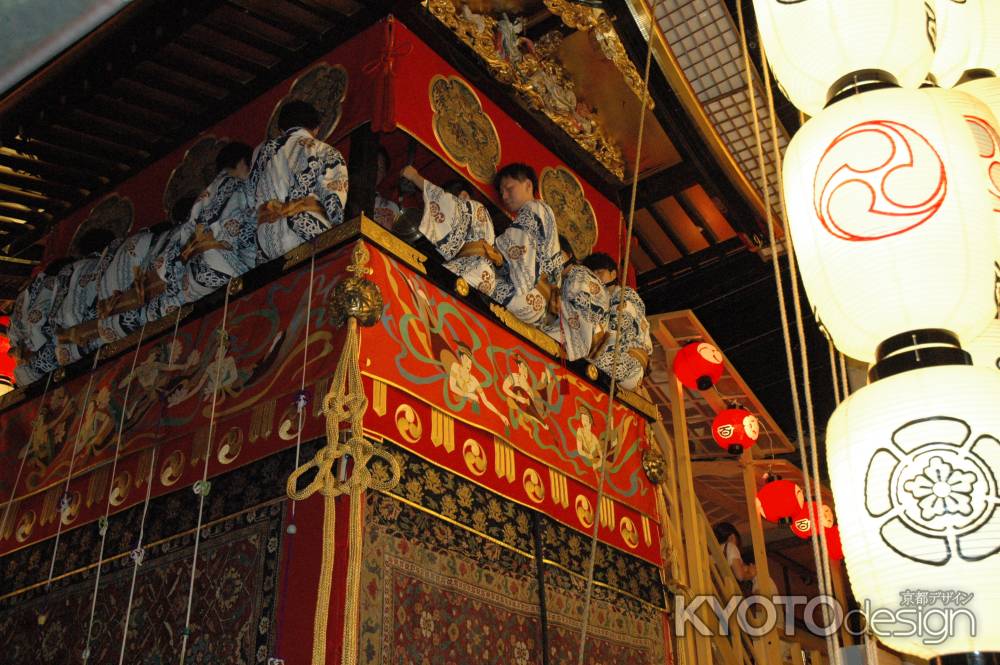 南観音山のおはやし