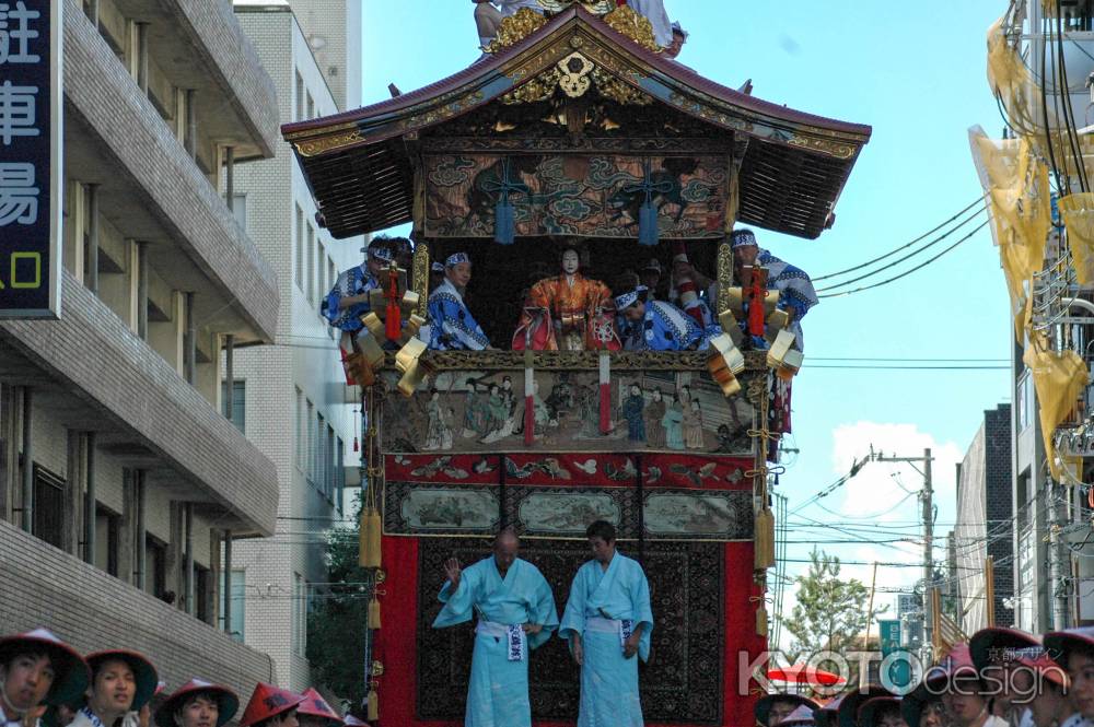 鶏鉾　出発直前