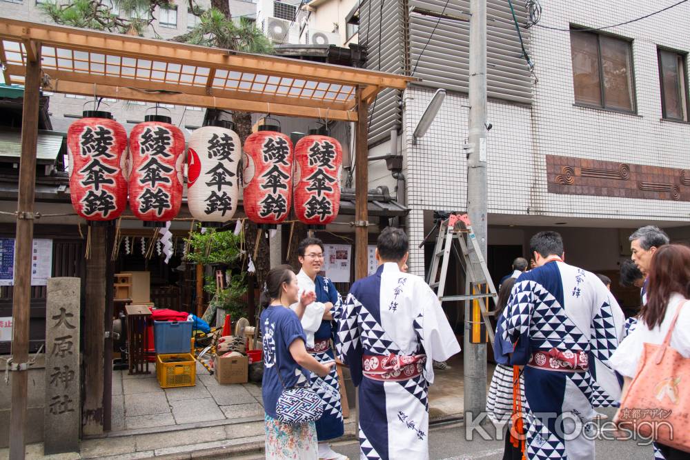 大原神社　談笑