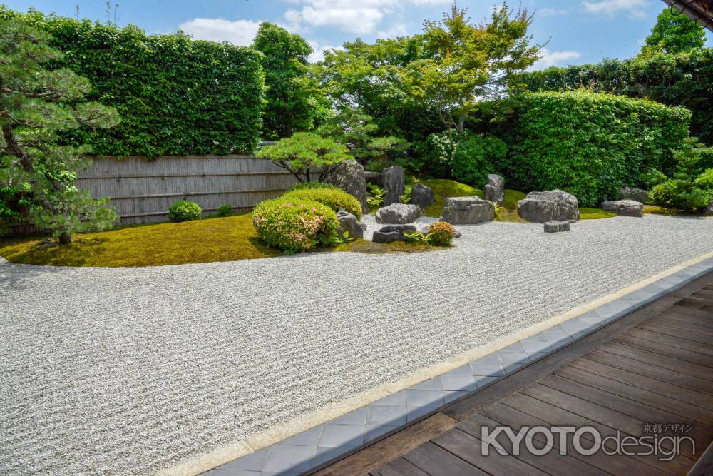 興臨院　本堂から眺める方丈庭園