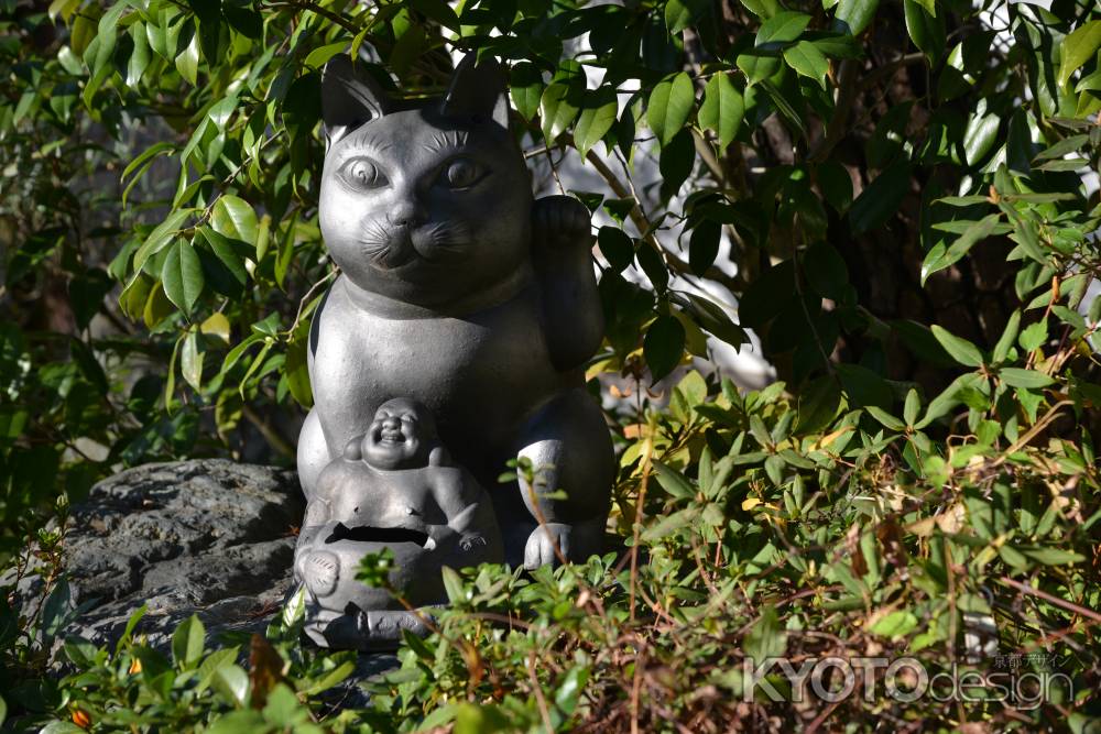 退蔵院　招き猫