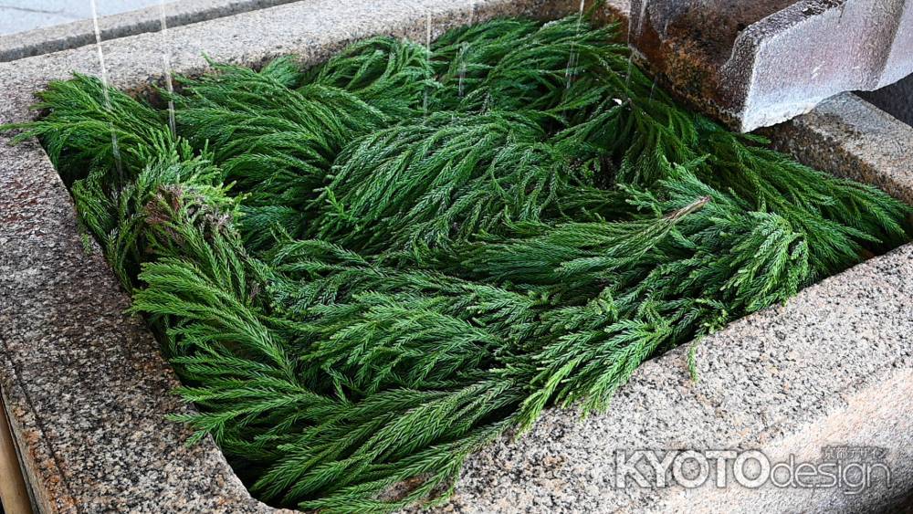 八坂神社　手水