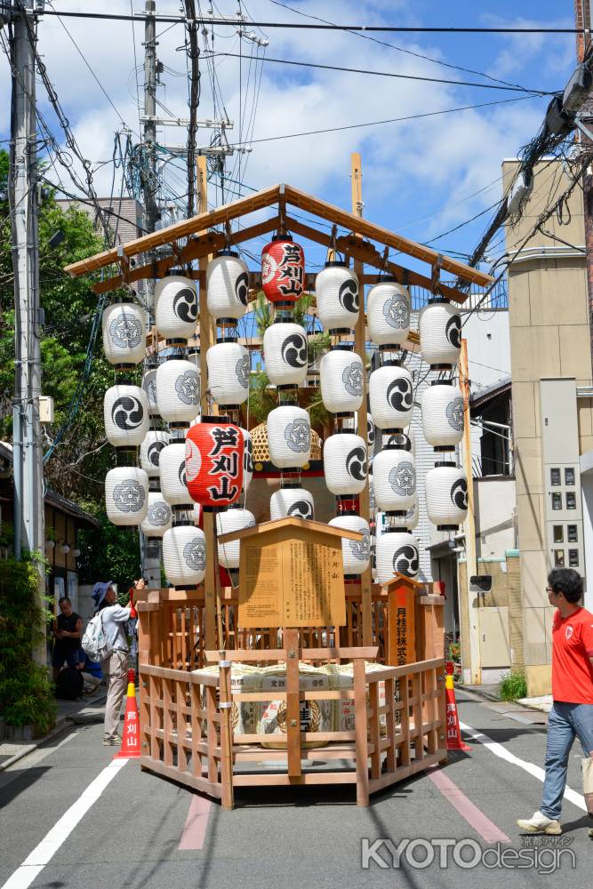 2023祇園祭　芦刈山