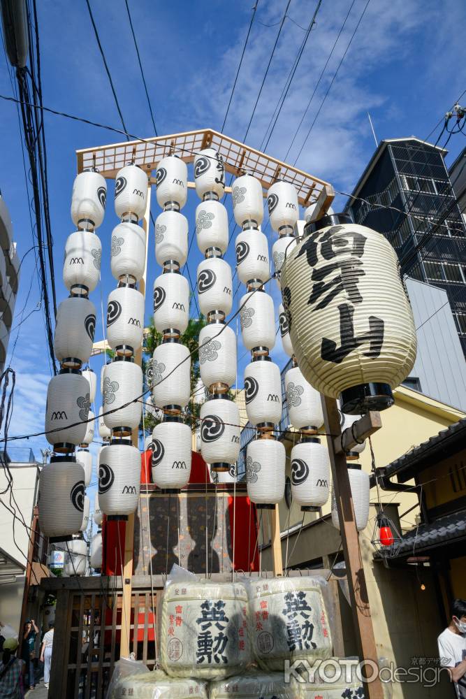 2023祇園祭　伯牙山