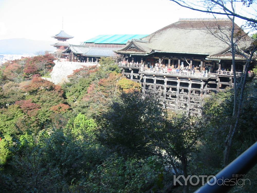 秋の清水の舞台