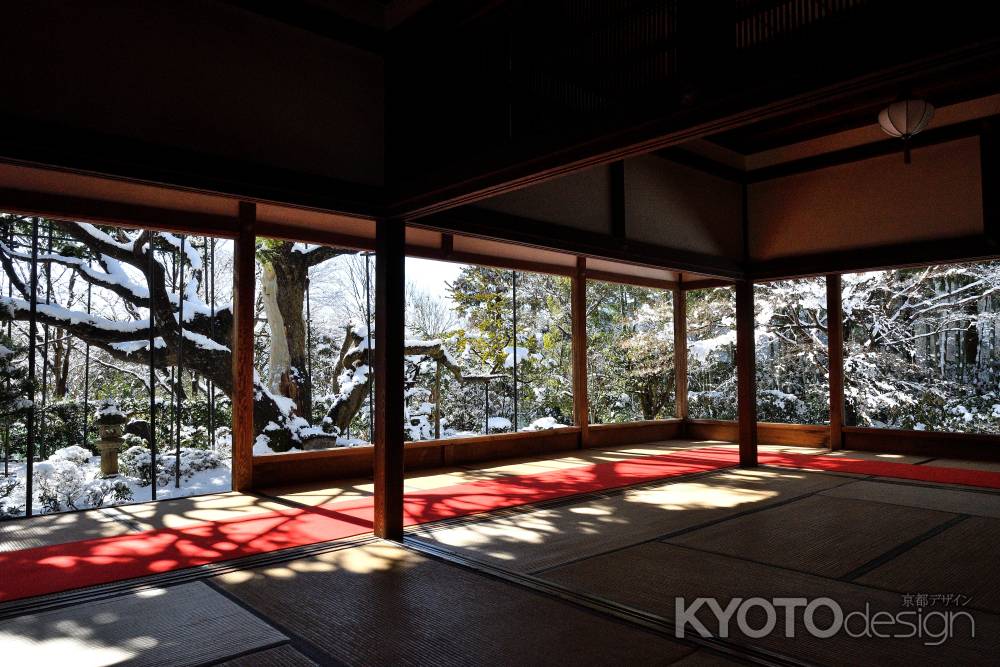 静謐、雪の午後