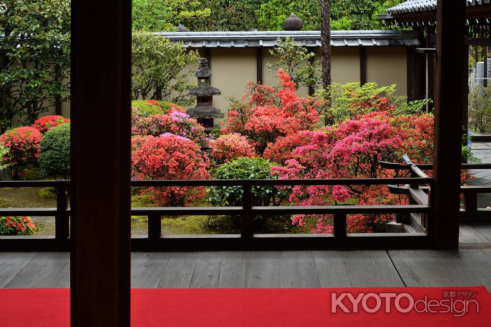 祇園の躑躅(つつじ）庭