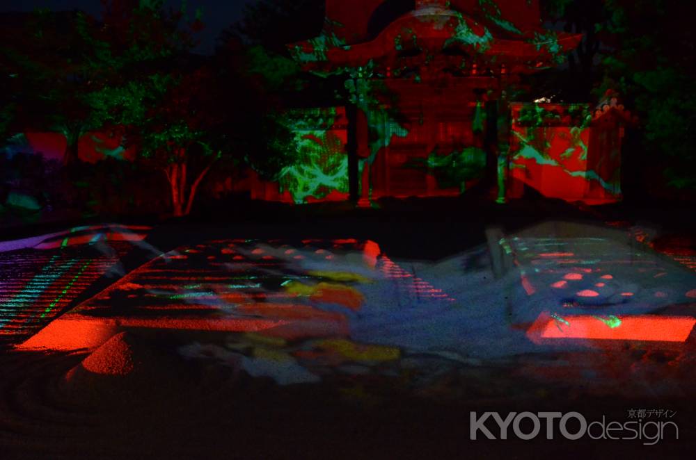 高台寺　百鬼夜行 プロジェクションマッピング(060807c)