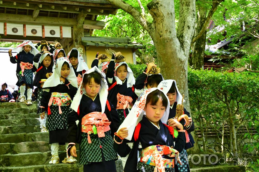 春の大原女時代行列