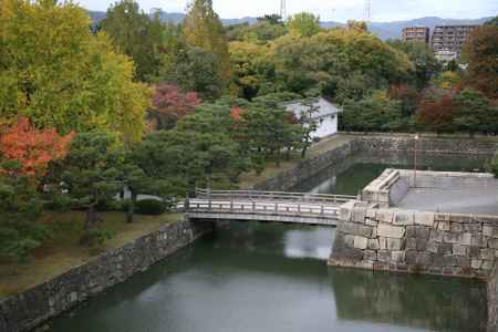 二条城の内堀に架かる橋