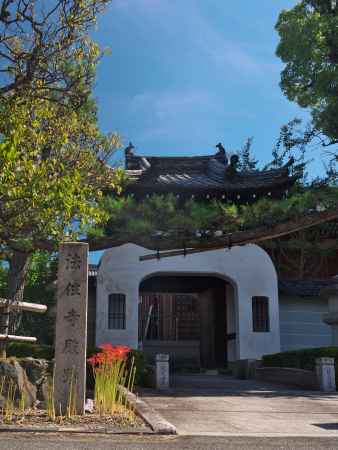 法住寺の彼岸花
