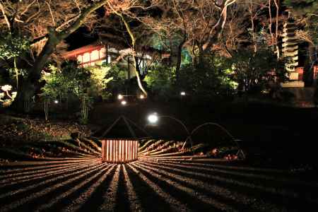 嵐山花灯路2017 宝厳院