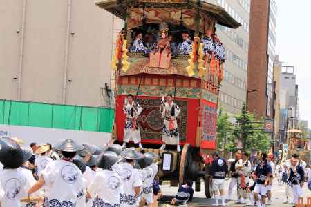 祇園祭2019、前祭山鉾巡行、月鉾