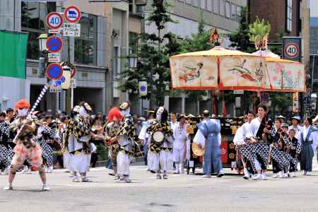 祇園祭2019、前祭山鉾巡行、綾傘鉾