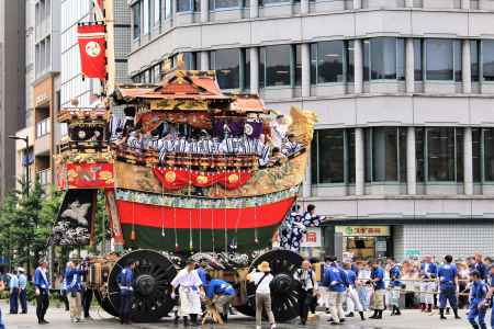 祇園祭2019、前祭山鉾巡行、船鉾