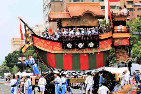 祇園祭、後祭山鉾巡行、大船鉾2019