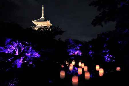東寺、光の祭１