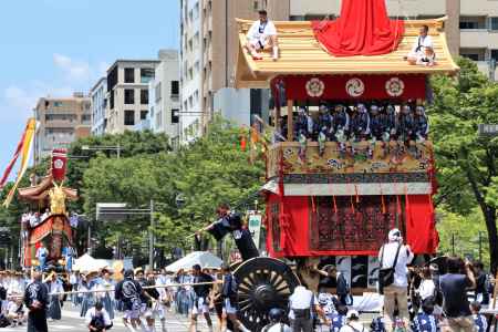 祇園祭、鷹山巡行2022