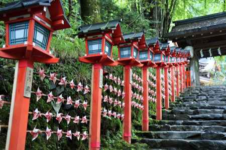 貴船神社の風車