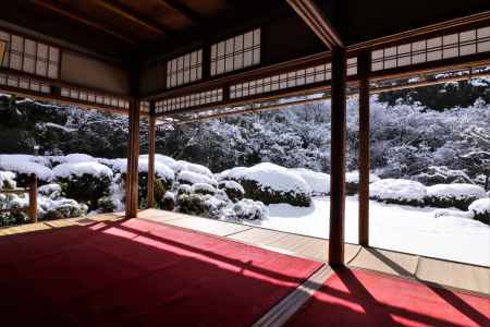 雪の詩仙堂2023