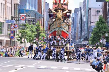 祇園祭前祭巡行2023船鉾