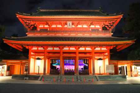 平安神宮奉納ライトアップ-2