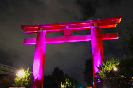 平安神宮奉納ライトアップ-3