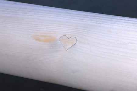 三条大橋のハート