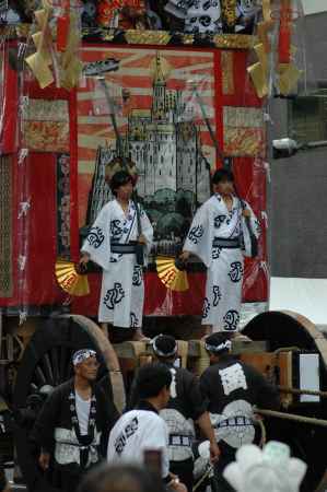 函谷鉾の音頭取