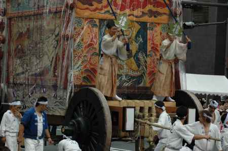 菊水鉾の音頭取