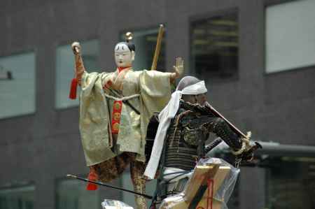 橋弁慶山　弁慶と牛若丸2