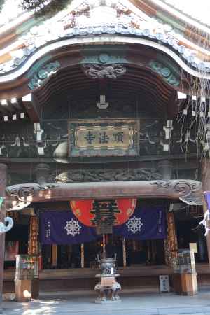 六角堂　本殿を臨む