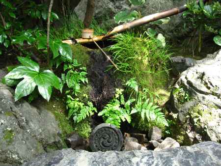 退蔵院の水琴窟