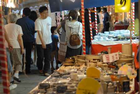 五条坂陶器まつりの出店
